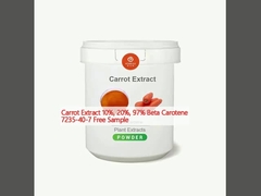 مستخلص الجزر 10٪، 20٪، 97٪ بيتا كاروتين 7235-40-7 عينة مجانية